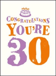 Congratulations You're 30, Hardback Book Congratulations You're 30, Hardback Book