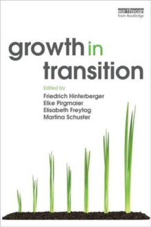 Growth in Transition, Paperback Book Growth in Transition, Paperback Book
