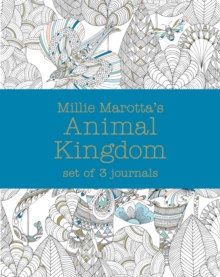 Millie Marotta's Animal Kingdom - journal set : 3 notebooks, Paperback Book Millie Marotta's Animal Kingdom - journal set : 3 notebooks, Paperback Book