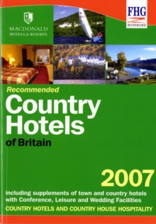 Recommended Country Hotels of Britain, Paperback Book Recommended Country Hotels of Britain, Paperback Book