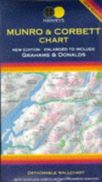 Munro and Corbett Chart, Sheet map, folded Book Munro and Corbett Chart, Sheet map, folded Book