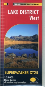 Lake District West Xt25, Sheet map, folded Book Lake District West Xt25, Sheet map, folded Book