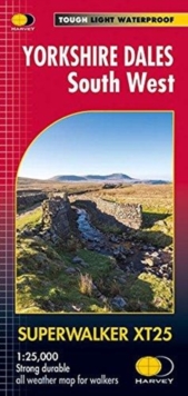 Yorkshire Dales South West XT25, Sheet map, folded Book Yorkshire Dales South West XT25, Sheet map, folded Book