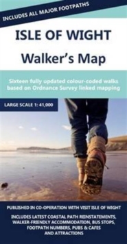 Isle of Wight Walkers Map, Sheet map, folded Book Isle of Wight Walkers Map, Sheet map, folded Book