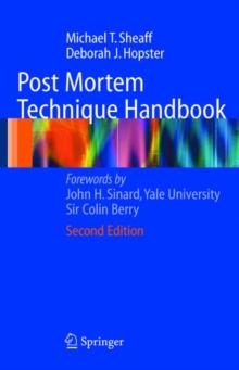 Post Mortem Technique Handbook, Hardback Book Post Mortem Technique Handbook, Hardback Book