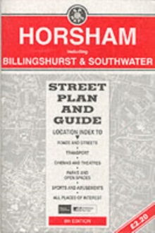 Horsham Street Plan & Guide, Sheet map Book Horsham Street Plan & Guide, Sheet map Book