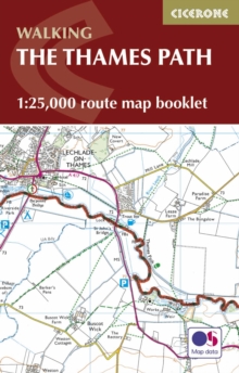 The Thames Path Map Booklet, Paperback Book The Thames Path Map Booklet, Paperback Book