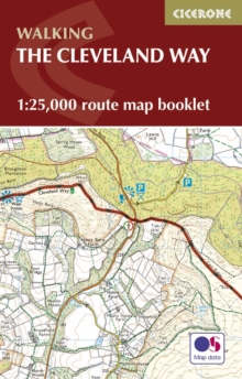 The Cleveland Way Map Booklet : 1:25,000 OS Route Mapping, Paperback Book The Cleveland Way Map Booklet : 1:25,000 OS Route Mapping, Paperback Book