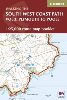 South West Coast Path Map Booklet - Plymouth to Poole : 1:25,000 OS Route Mapping, Paperback Book South West Coast Path Map Booklet - Plymouth to Poole : 1:25,000 OS Route Mapping, Paperback Book