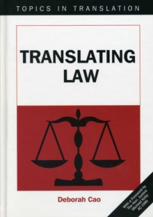 Translating Law, Hardback Book Translating Law, Hardback Book