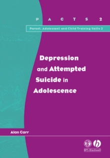 Depression and Attempted Suicide in Adolescents, Paperback Book Depression and Attempted Suicide in Adolescents, Paperback Book