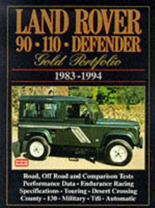 Land Rover 90/110 Defender Gold Portfolio, 1983-94, Paperback Book Land Rover 90/110 Defender Gold Portfolio, 1983-94, Paperback Book