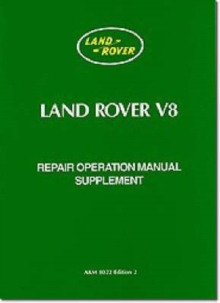 Land Rover V8 Repair Operation Manual Supplement, Paperback Book Land Rover V8 Repair Operation Manual Supplement, Paperback Book