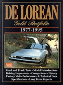 De Lorean Gold Portfolio 1977-95, Paperback Book De Lorean Gold Portfolio 1977-95, Paperback Book