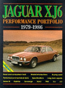 Jaguar XJ6 Series 3 Performance Portfolio 1979-1986, Paperback Book Jaguar XJ6 Series 3 Performance Portfolio 1979-1986, Paperback Book