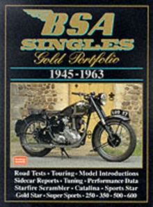 B.S.A. Singles Gold Portfolio 1945-1963, Paperback Book B.S.A. Singles Gold Portfolio 1945-1963, Paperback Book
