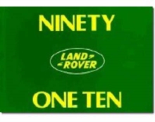 Land Rover 90 and 110 Handbook, Paperback / softback Book Land Rover 90 and 110 Handbook, Paperback / softback Book