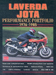 Laverda Jota Performance Portfolio, 1976-1985, Paperback / softback Book Laverda Jota Performance Portfolio, 1976-1985, Paperback / softback Book