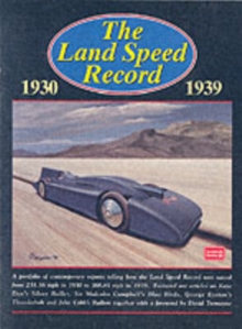 The Land Speed Record, 1930-1939, Paperback / softback Book The Land Speed Record, 1930-1939, Paperback / softback Book
