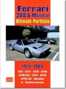 Ferrari 308 Mondial Ultimate Portfolio 1974-1985, Paperback Book Ferrari 308 Mondial Ultimate Portfolio 1974-1985, Paperback Book