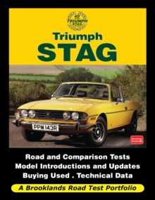 Triumph Stag Road Test Portfolio, Paperback Book Triumph Stag Road Test Portfolio, Paperback Book