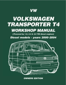 VW Transporter T4 Workshop Manual Diesel 2000-2004