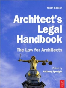 Architect's Legal Handbook, Paperback Book Architect's Legal Handbook, Paperback Book