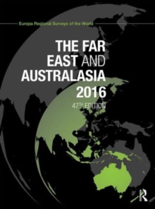 The Far East and Australasia 2016, Hardback Book The Far East and Australasia 2016, Hardback Book