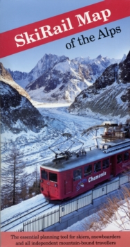Skirail Map of the Alps : Folded Sheet Map, Sheet map, folded Book Skirail Map of the Alps : Folded Sheet Map, Sheet map, folded Book