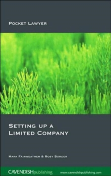 Setting Up a Limited Company, Paperback Book Setting Up a Limited Company, Paperback Book