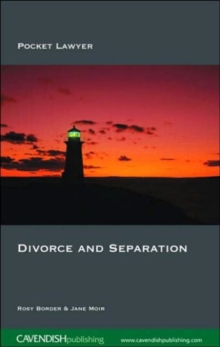 Divorce and Separation, Paperback / softback Book Divorce and Separation, Paperback / softback Book