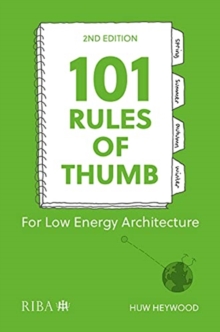 101 Rules of Thumb for Low-Energy Architecture