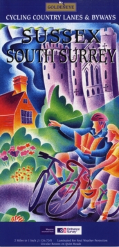 Sussex South Surrey : Cycling Country Lanes and Byways, Sheet map Book Sussex South Surrey : Cycling Country Lanes and Byways, Sheet map Book