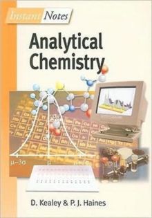 BIOS Instant Notes in Analytical Chemistry, Paperback Book BIOS Instant Notes in Analytical Chemistry, Paperback Book