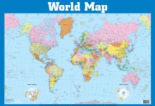 World Map Wall Chart, Wallchart Book World Map Wall Chart, Wallchart Book