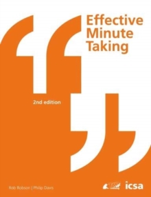 Effective Minute Taking 2nd Edition