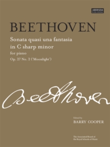 Sonata quasi una fantasia in C sharp minor, Op. 27 No. 2 ('Moonlight') : from Vol. II