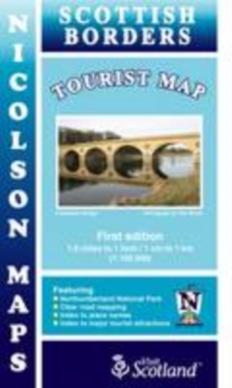 Borders Tourist Map, Sheet map, folded Book Borders Tourist Map, Sheet map, folded Book