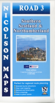 Road 3 South Scotland : Southern Scotland & Northumberland, Sheet map, folded Book Road 3 South Scotland : Southern Scotland & Northumberland, Sheet map, folded Book