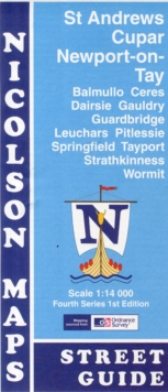 St Andrews Street Guide : Cupar, Newport-on-Tay, Sheet map, folded Book St Andrews Street Guide : Cupar, Newport-on-Tay, Sheet map, folded Book