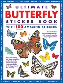 Ultimate Butterfly Sticker Book : with 100 amazing stickers