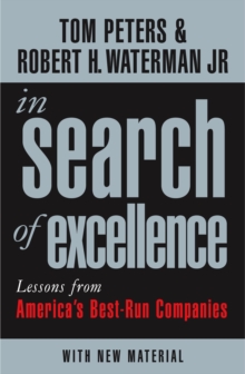 In Search of Excellence : Lessons from America's Best-Run Companies, Paperback Book In Search of Excellence : Lessons from America's Best-Run Companies, Paperback Book