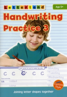 Handwriting Practice : Joining Letter Shapes Together 3, Paperback Book Handwriting Practice : Joining Letter Shapes Together 3, Paperback Book