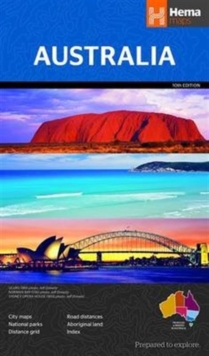 Australia + cities/verso, Sheet map, folded Book Australia + cities/verso, Sheet map, folded Book