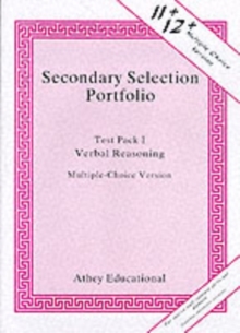 Secondary Selection Portfolio : Verbal Reasoning Practice Papers (Multiple-choice Version) Test Pack 1