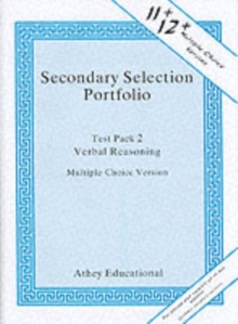 Secondary Selection Portfolio : Verbal Reasoning Practice Papers (Multiple-choice Version) Test Pack 2