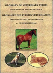 Glossary of vetenary terms, Paperback / softback Book Glossary of vetenary terms, Paperback / softback Book