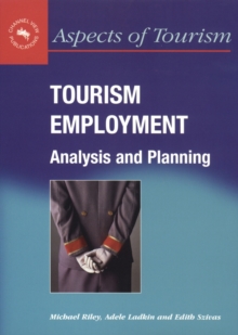 Tourism Employment : Analysis and Planning