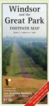 WINDSOR GREAT PARK FOOTPATH MAP