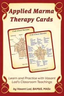 Applied Marma Therapy Cards, Paperback Book Applied Marma Therapy Cards, Paperback Book